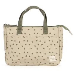 Necessaire Corações Poppy Musgo