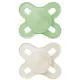 Chupete Original Start 0-2 Silicone Mate (2ud) - Neutro