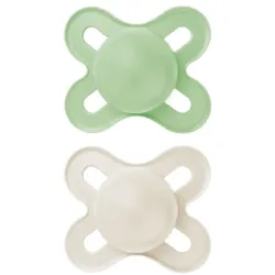Chupete Original Start 0-2 Silicone Mate (2ud) - Neutro