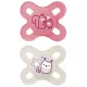 Chupete Original Start 0-2 Silicone Fosco (2un) - Rosa
