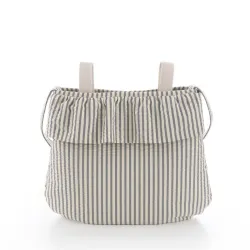 Bolso Maternal Boho Derby Gris 3.5X41X38.5 Cm