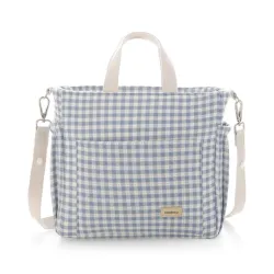 Bolso Maternal Pack Vicky Azul 16X43X37 Cm