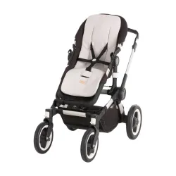 Colchoneta Silla Universal Reversible Recta Mini Pio Gris 30X80X1 Cm