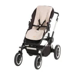 Colchoneta Silla Universal Reversible Recta Zico Beige 30X80X1 Cm