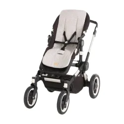 Colchoneta Silla Universal Reversible Recta Zico Gris 30X80X1 Cm