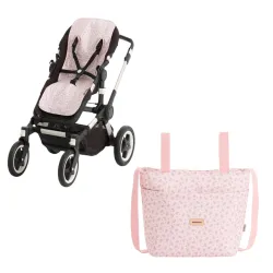 Juego Colchoneta Silla Recta + Bolso Fresh Rosa