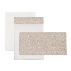 Sabana Cuna 3 Piezas (Cuna 70) 70X140X1 Cm Rustic Rosa