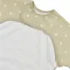 Babero Punto Con Mangas 6-18M Me-Sweet Heart Sand/Soft Sand