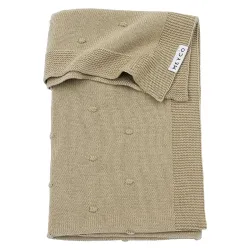 Manta Minicuna Algodón 75X100 Cm Me-Mini Knots Sand