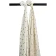 Muselina Lavada Gde Pack De 2 120X120 Cm Me-Gingko Off White/Sand
