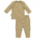 Pijama 2 Piezas Canalé 62/68 Me-Rib Mini Spot Toffee Melange
