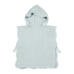 Poncho De Baño 1-3 Years Me-Terry Wavy Grey Blue