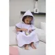 Poncho De Baño 1-3 Years Me-Terry Wavy Soft Lavender