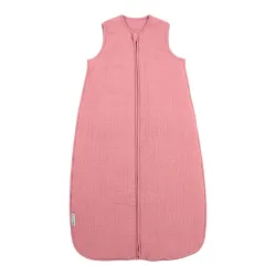 Saco Dormir Sin Mangas For.Muselina Lavada Tog 2 70 Cm Me-Uni Rose