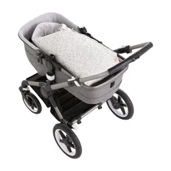 Saco Capazo Cruzado Reversible Linen Gris 40X80X5 Cm