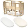 Berço Stokke Sleepi V3 com Colchão e Lençol de Baixo