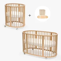 Pacote Completo Berço Evolutivo Stokke Sleepi V3