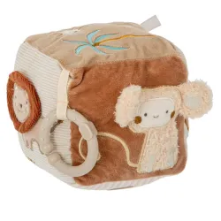 Cubo Macio Atividades 11x11 Noe Branco Linho Poliéster