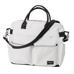 Saco de troca Travel Leatherette Branco Emmaljunga