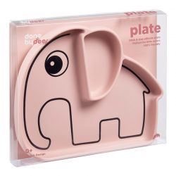 Taça de silicone com vento Elphee Elefante Rosa