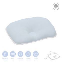 Cojinho de Braço 25X20 Cm Liso E Celeste CAMBRASS - 1