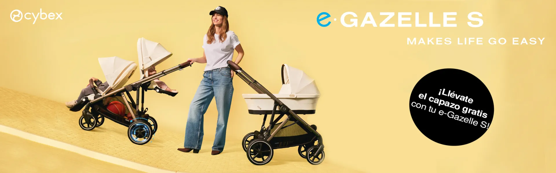 Promo e-Gazelle + Capazo de regalo